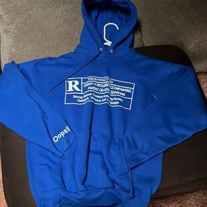 Blue Restricted  Hoodie
